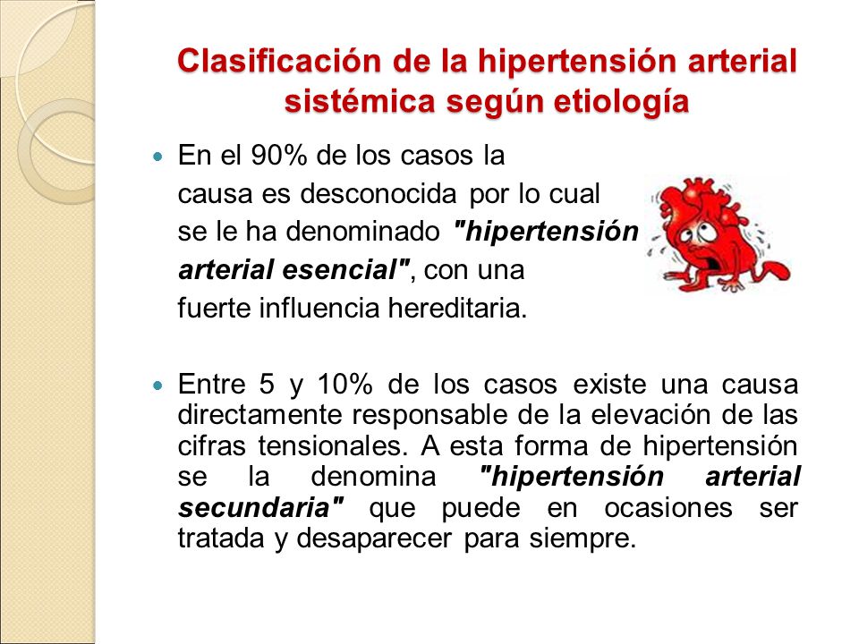 Hipertensión arterial fisiopatologia disco